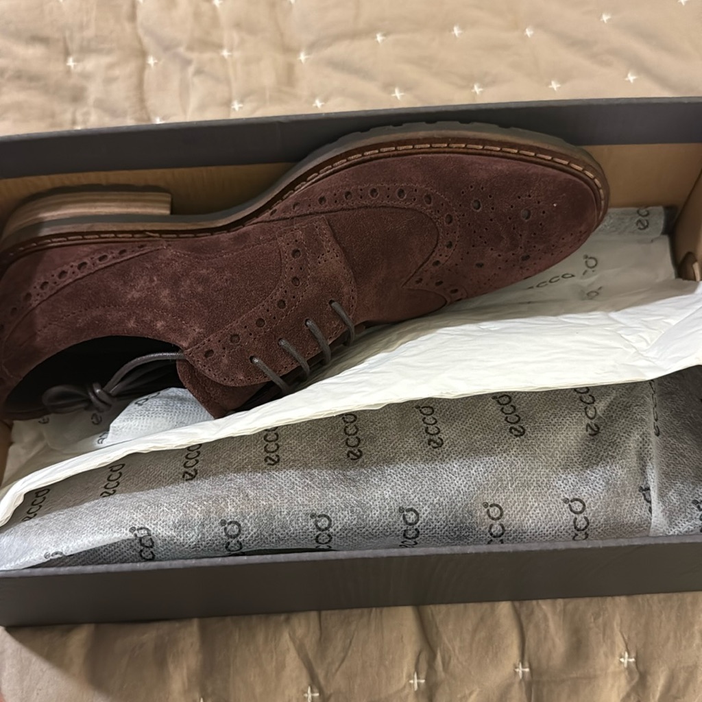 Brand New Ecco Men’s Vitrus I Chocolate Brown Size 6-6.5